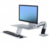 WorkFit A 1 WorkFit A WorkFit A con teclado suspendido, Platino